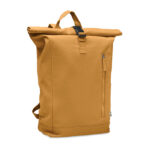 Rolltop-Rucksack 390 g/m² Orange als Werbeartikel mit Logodruck