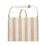 Große Strandtasche 280g/m² Weiß, Rückansicht