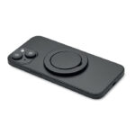 Magnetischer Smartphone-Halter Schwarz, Rückansicht