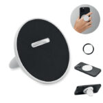 Magnetischer Smartphone-Halter Weiß als Werbeartikel mit Logodruck
