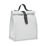 Kühltasche 600D RPET Weiß als Werbeartikel mit Logodruck