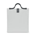 Kühltasche 600D RPET Weiß, Rückansicht