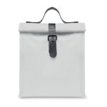 Kühltasche 600D RPET Weiß von oben