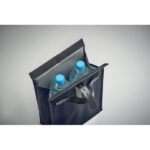 Kühltasche 600D RPET Blau, Detailaufnahme des Materials