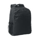15" Laptop-Rucksack Schwarz als Werbeartikel mit Logodruck