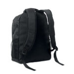 15" Laptop-Rucksack Schwarz von oben