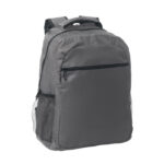 15" Laptop-Rucksack Grau als Werbeartikel mit Logodruck