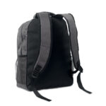 15" Laptop-Rucksack Grau von oben