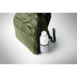 15" Laptop-Rucksack Gruen, Detailaufnahme des Materials