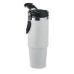 Doppelwandiger Becher 850 ml Weiß von oben