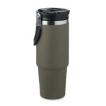 Doppelwandiger Becher 850 ml Gruen von oben