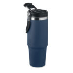 Doppelwandiger Becher 850 ml Blau von oben