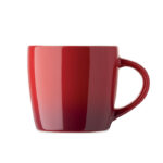 Keramikbecher 300 ml Rot, Seitenansicht
