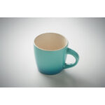 Keramikbecher 300 ml Blau, Detailaufnahme des Materials