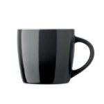 Keramikbecher 300 ml Grau, Seitenansicht