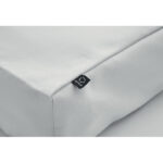 Einkaufstasche Polycotton Weiß, Detailaufnahme des Materials
