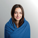 Reisedecke Flanell 220g/m² – Nahaufnahme