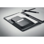 DIN A5-Mappe 300D RPET, Detailaufnahme des Materials