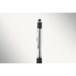 Druckkugelschreiber mit Stylus, Detailaufnahme des Materials