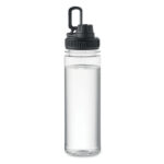 Trinkflasche RPET 750 ml Schwarz, Rückansicht