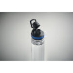 Trinkflasche RPET 750 ml Blau, Detailaufnahme des Materials