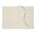 DIN A5 Notizbuch für Gravur Blau von oben