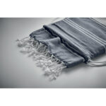 Strandtuch-Set Blau, Detailaufnahme des Materials