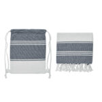 Strandtuch-Set – Vorderansicht
