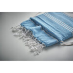 Strandtuch-Set Blau, Detailaufnahme des Materials