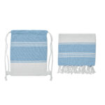 Strandtuch-Set – Rückansicht