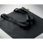 Einkaufstasche Fairtrade 180g Schwarz, Detailaufnahme des Materials