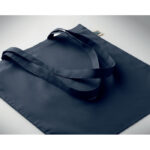Einkaufstasche Fairtrade 180g Blau, Detailaufnahme des Materials