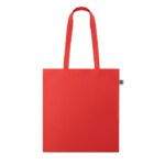 Einkaufstasche Fairtrade 180g Rot, Rückansicht