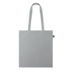 Einkaufstasche Fairtrade 180g Grau, Rückansicht