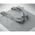 Einkaufstasche Fairtrade 180g Grau, Detailaufnahme des Materials