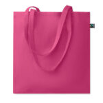 Einkaufstasche Fairtrade 180g Rosa als Werbeartikel mit Logodruck