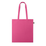 Einkaufstasche Fairtrade 180g Rosa, Rückansicht
