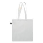 Einkaufstasche Fairtrade 180g Weiß, Detailaufnahme des Materials