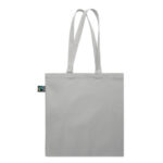 Einkaufstasche Fairtrade 180g Grau, Detailaufnahme des Materials