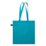 Einkaufstasche Fairtrade 180g Blau, Detailaufnahme des Materials