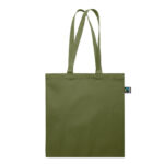 Einkaufstasche Fairtrade 180g Gruen, Seitenansicht