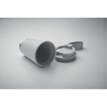 Doppelwandiger Becher 300 ml Grau, Detailaufnahme des Materials