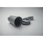 Doppelwandiger Becher 300 ml Grau, Detailaufnahme des Materials
