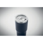 Doppelwandiger Becher 500ml Blau, Detailaufnahme des Materials