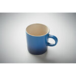 Keramikbecher 290 ml Blau, Detailaufnahme des Materials