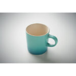Keramikbecher 290 ml Blau, Detailaufnahme des Materials