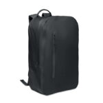 Laptop-Rucksack 300D RPET als Werbeartikel mit Logodruck