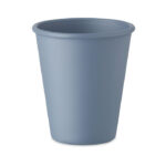 Wiederverwendbarer Becher PLA Blau als Werbeartikel mit Logodruck