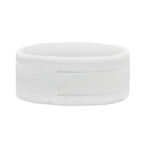 Stirnband Polycotton Weiß als Werbeartikel mit Logodruck