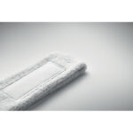 Stirnband Polycotton Weiß, Detailaufnahme des Materials